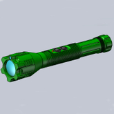 Портативный параллельный луч зеленый светодиодный светодиодный осветитель с зеленой лазерной указкой для освещения темной области